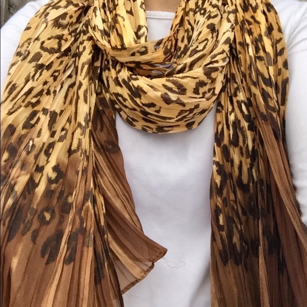 Leopard Print Scarf